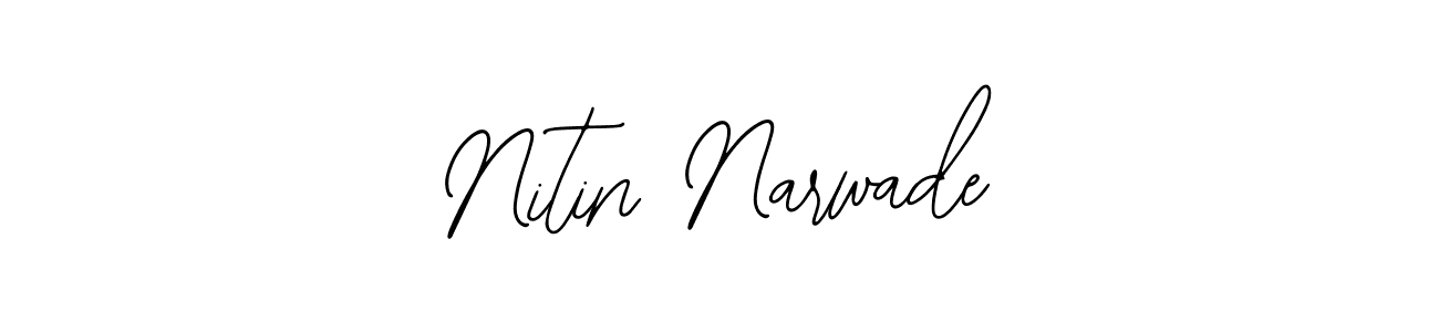 How to make Nitin Narwade signature? Bearetta-2O07w is a professional autograph style. Create handwritten signature for Nitin Narwade name. Nitin Narwade signature style 12 images and pictures png