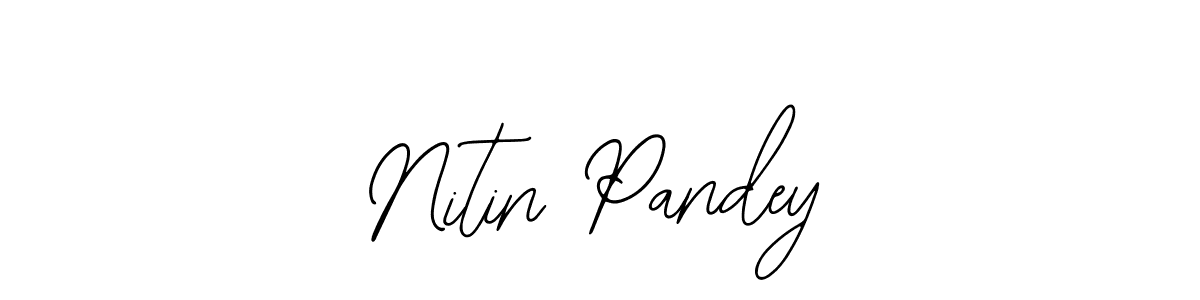 Create a beautiful signature design for name Nitin Pandey. With this signature (Bearetta-2O07w) fonts, you can make a handwritten signature for free. Nitin Pandey signature style 12 images and pictures png