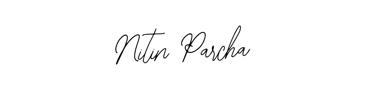 Make a beautiful signature design for name Nitin Parcha. With this signature (Bearetta-2O07w) style, you can create a handwritten signature for free. Nitin Parcha signature style 12 images and pictures png