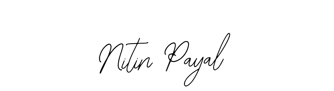 Create a beautiful signature design for name Nitin Payal. With this signature (Bearetta-2O07w) fonts, you can make a handwritten signature for free. Nitin Payal signature style 12 images and pictures png