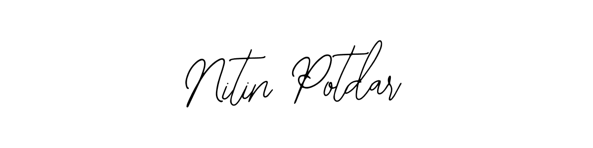 Make a beautiful signature design for name Nitin Potdar. With this signature (Bearetta-2O07w) style, you can create a handwritten signature for free. Nitin Potdar signature style 12 images and pictures png