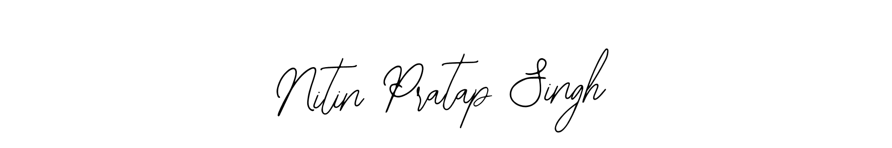 Nitin Pratap Singh stylish signature style. Best Handwritten Sign (Bearetta-2O07w) for my name. Handwritten Signature Collection Ideas for my name Nitin Pratap Singh. Nitin Pratap Singh signature style 12 images and pictures png