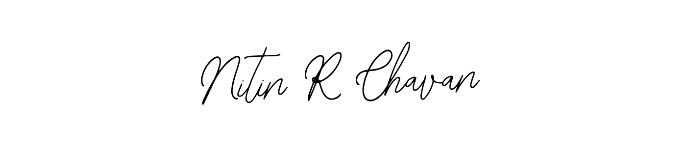 Also You can easily find your signature by using the search form. We will create Nitin R Chavan name handwritten signature images for you free of cost using Bearetta-2O07w sign style. Nitin R Chavan signature style 12 images and pictures png