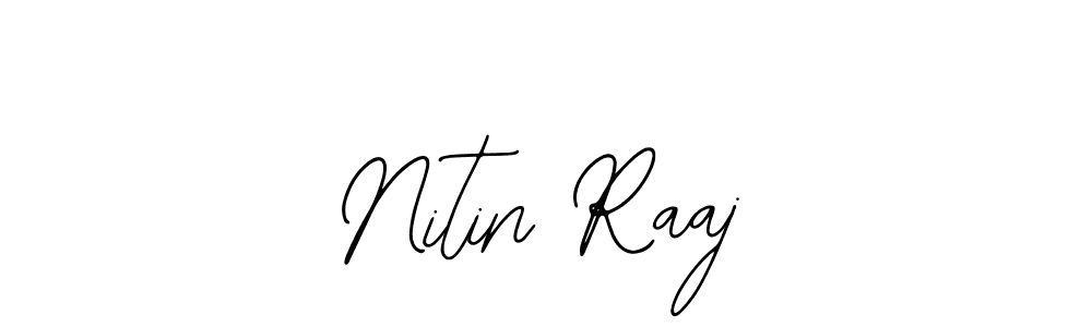 You should practise on your own different ways (Bearetta-2O07w) to write your name (Nitin Raaj) in signature. don't let someone else do it for you. Nitin Raaj signature style 12 images and pictures png