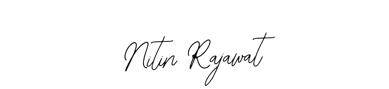 Design your own signature with our free online signature maker. With this signature software, you can create a handwritten (Bearetta-2O07w) signature for name Nitin Rajawat. Nitin Rajawat signature style 12 images and pictures png