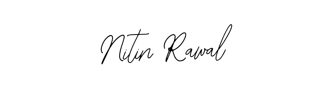 You should practise on your own different ways (Bearetta-2O07w) to write your name (Nitin Rawal) in signature. don't let someone else do it for you. Nitin Rawal signature style 12 images and pictures png