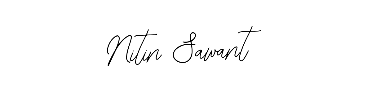 Create a beautiful signature design for name Nitin Sawant. With this signature (Bearetta-2O07w) fonts, you can make a handwritten signature for free. Nitin Sawant signature style 12 images and pictures png