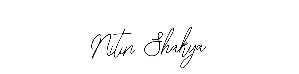 if you are searching for the best signature style for your name Nitin Shakya. so please give up your signature search. here we have designed multiple signature styles  using Bearetta-2O07w. Nitin Shakya signature style 12 images and pictures png
