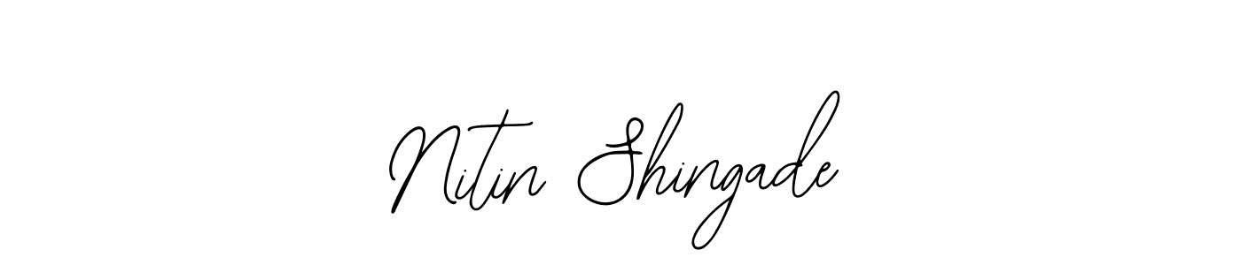 Make a beautiful signature design for name Nitin Shingade. With this signature (Bearetta-2O07w) style, you can create a handwritten signature for free. Nitin Shingade signature style 12 images and pictures png