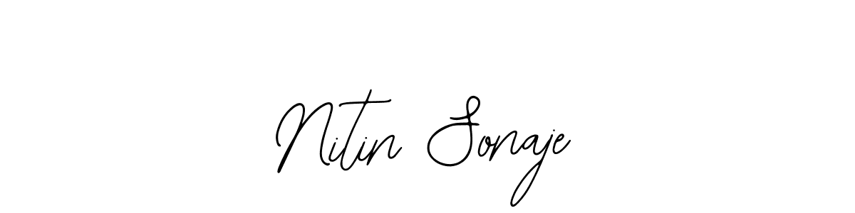 Create a beautiful signature design for name Nitin Sonaje. With this signature (Bearetta-2O07w) fonts, you can make a handwritten signature for free. Nitin Sonaje signature style 12 images and pictures png