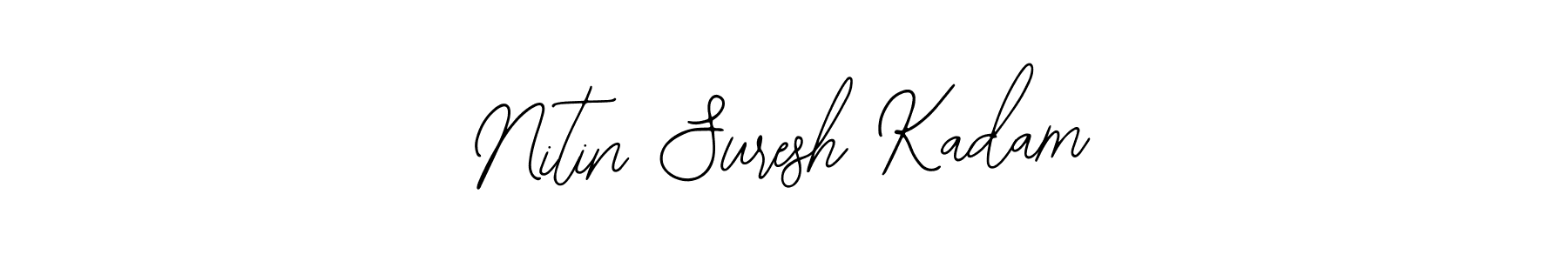 Design your own signature with our free online signature maker. With this signature software, you can create a handwritten (Bearetta-2O07w) signature for name Nitin Suresh Kadam. Nitin Suresh Kadam signature style 12 images and pictures png