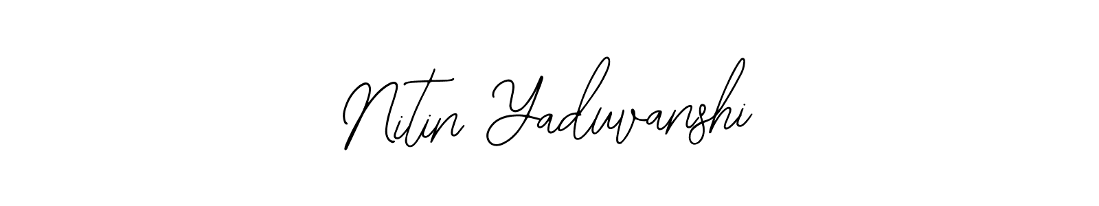 Make a beautiful signature design for name Nitin Yaduvanshi. With this signature (Bearetta-2O07w) style, you can create a handwritten signature for free. Nitin Yaduvanshi signature style 12 images and pictures png