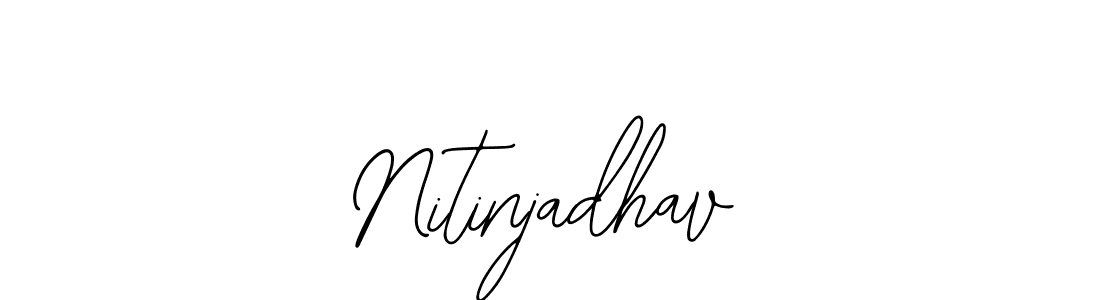 Make a short Nitinjadhav signature style. Manage your documents anywhere anytime using Bearetta-2O07w. Create and add eSignatures, submit forms, share and send files easily. Nitinjadhav signature style 12 images and pictures png