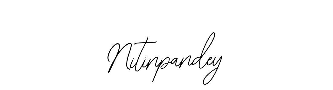 if you are searching for the best signature style for your name Nitinpandey. so please give up your signature search. here we have designed multiple signature styles  using Bearetta-2O07w. Nitinpandey signature style 12 images and pictures png