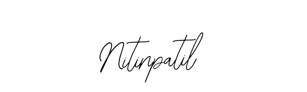 How to Draw Nitinpatil signature style? Bearetta-2O07w is a latest design signature styles for name Nitinpatil. Nitinpatil signature style 12 images and pictures png