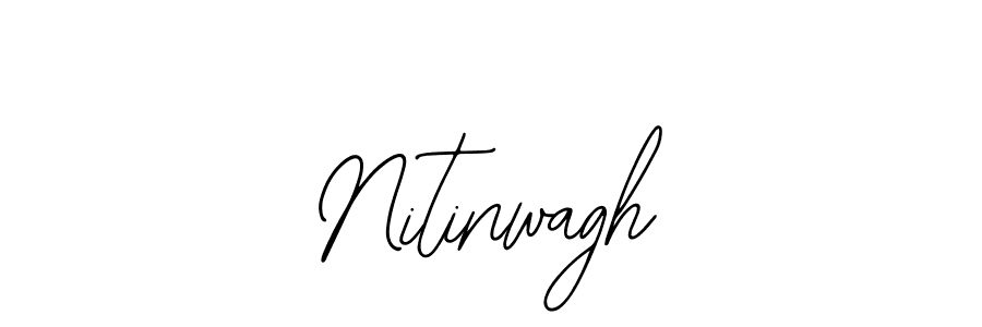 The best way (Bearetta-2O07w) to make a short signature is to pick only two or three words in your name. The name Nitinwagh include a total of six letters. For converting this name. Nitinwagh signature style 12 images and pictures png