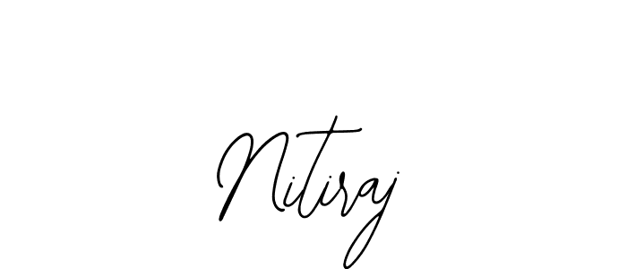 How to make Nitiraj signature? Bearetta-2O07w is a professional autograph style. Create handwritten signature for Nitiraj name. Nitiraj signature style 12 images and pictures png
