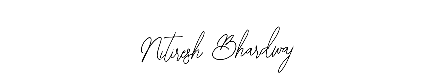 Make a beautiful signature design for name Nitiresh Bhardwaj. Use this online signature maker to create a handwritten signature for free. Nitiresh Bhardwaj signature style 12 images and pictures png