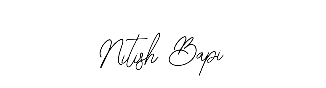 Nitish Bapi stylish signature style. Best Handwritten Sign (Bearetta-2O07w) for my name. Handwritten Signature Collection Ideas for my name Nitish Bapi. Nitish Bapi signature style 12 images and pictures png