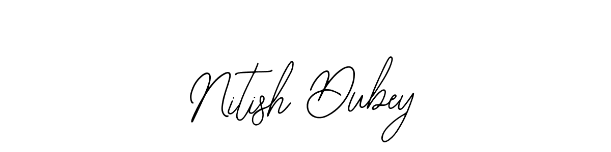 Similarly Bearetta-2O07w is the best handwritten signature design. Signature creator online .You can use it as an online autograph creator for name Nitish Dubey. Nitish Dubey signature style 12 images and pictures png
