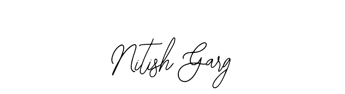 Make a beautiful signature design for name Nitish Garg. Use this online signature maker to create a handwritten signature for free. Nitish Garg signature style 12 images and pictures png