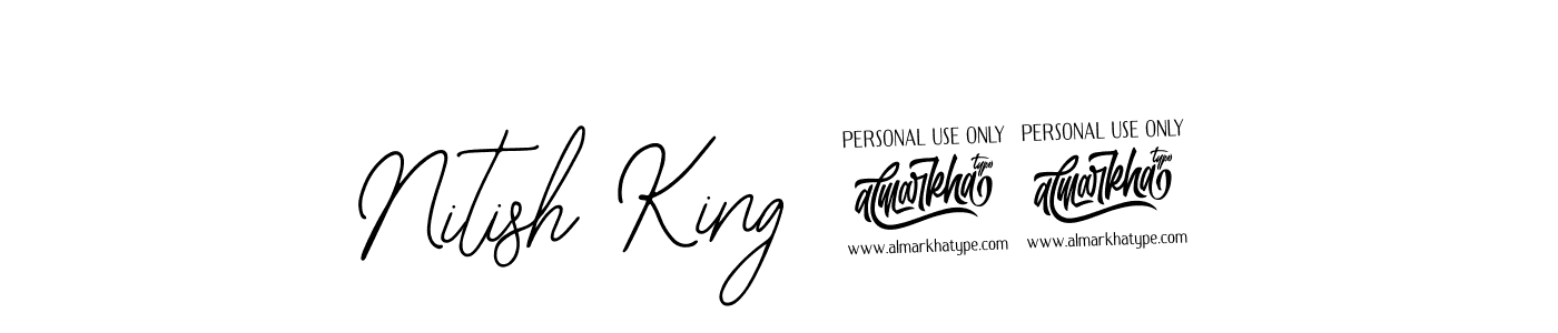 How to make Nitish King 92 name signature. Use Bearetta-2O07w style for creating short signs online. This is the latest handwritten sign. Nitish King 92 signature style 12 images and pictures png