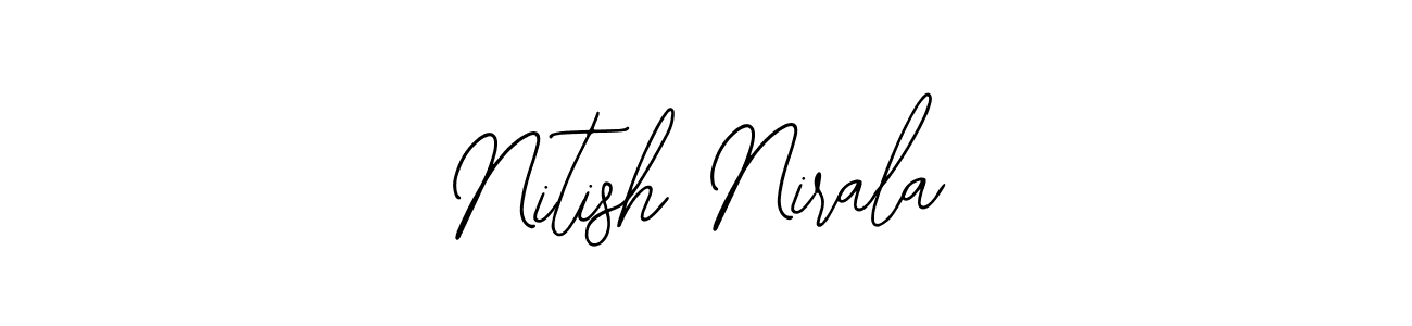 Design your own signature with our free online signature maker. With this signature software, you can create a handwritten (Bearetta-2O07w) signature for name Nitish Nirala. Nitish Nirala signature style 12 images and pictures png