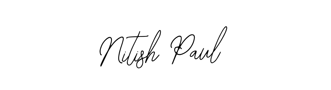 You can use this online signature creator to create a handwritten signature for the name Nitish Paul. This is the best online autograph maker. Nitish Paul signature style 12 images and pictures png