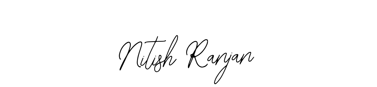 Make a beautiful signature design for name Nitish Ranjan. With this signature (Bearetta-2O07w) style, you can create a handwritten signature for free. Nitish Ranjan signature style 12 images and pictures png