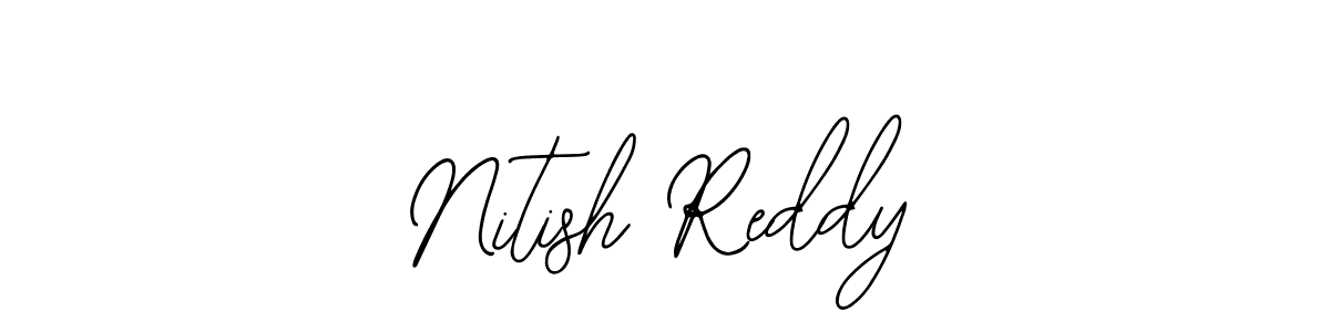 This is the best signature style for the Nitish Reddy name. Also you like these signature font (Bearetta-2O07w). Mix name signature. Nitish Reddy signature style 12 images and pictures png