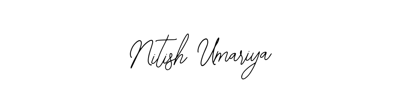 Create a beautiful signature design for name Nitish Umariya. With this signature (Bearetta-2O07w) fonts, you can make a handwritten signature for free. Nitish Umariya signature style 12 images and pictures png