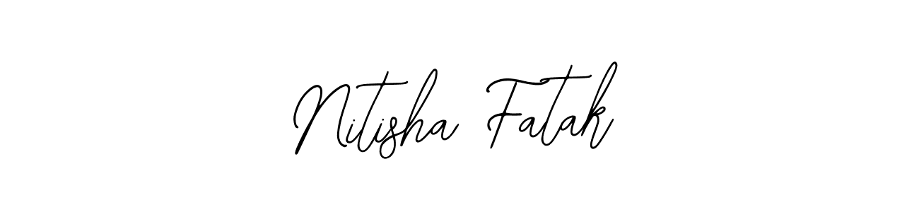 Here are the top 10 professional signature styles for the name Nitisha Fatak. These are the best autograph styles you can use for your name. Nitisha Fatak signature style 12 images and pictures png
