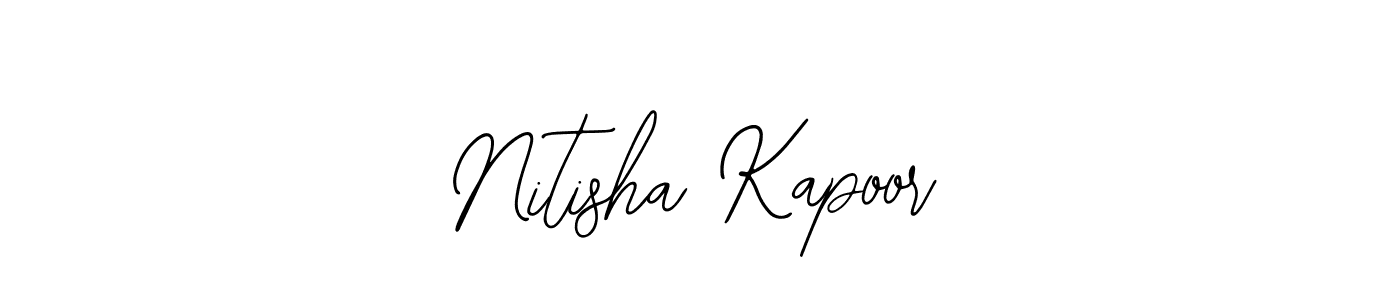 Nitisha Kapoor stylish signature style. Best Handwritten Sign (Bearetta-2O07w) for my name. Handwritten Signature Collection Ideas for my name Nitisha Kapoor. Nitisha Kapoor signature style 12 images and pictures png