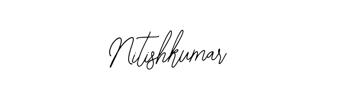Bearetta-2O07w is a professional signature style that is perfect for those who want to add a touch of class to their signature. It is also a great choice for those who want to make their signature more unique. Get Nitishkumar name to fancy signature for free. Nitishkumar signature style 12 images and pictures png