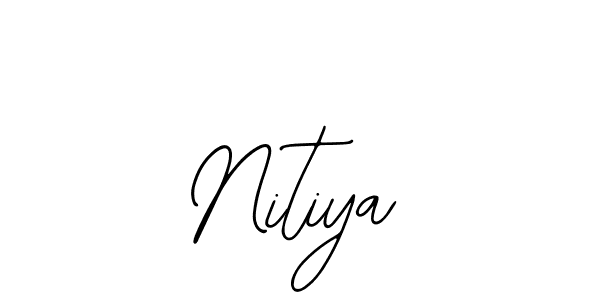 Also we have Nitiya name is the best signature style. Create professional handwritten signature collection using Bearetta-2O07w autograph style. Nitiya signature style 12 images and pictures png