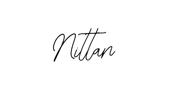 Design your own signature with our free online signature maker. With this signature software, you can create a handwritten (Bearetta-2O07w) signature for name Nittan. Nittan signature style 12 images and pictures png