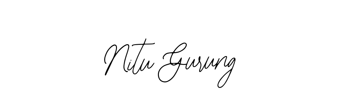 Similarly Bearetta-2O07w is the best handwritten signature design. Signature creator online .You can use it as an online autograph creator for name Nitu Gurung. Nitu Gurung signature style 12 images and pictures png