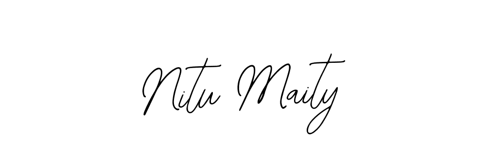 Once you've used our free online signature maker to create your best signature Bearetta-2O07w style, it's time to enjoy all of the benefits that Nitu Maity name signing documents. Nitu Maity signature style 12 images and pictures png