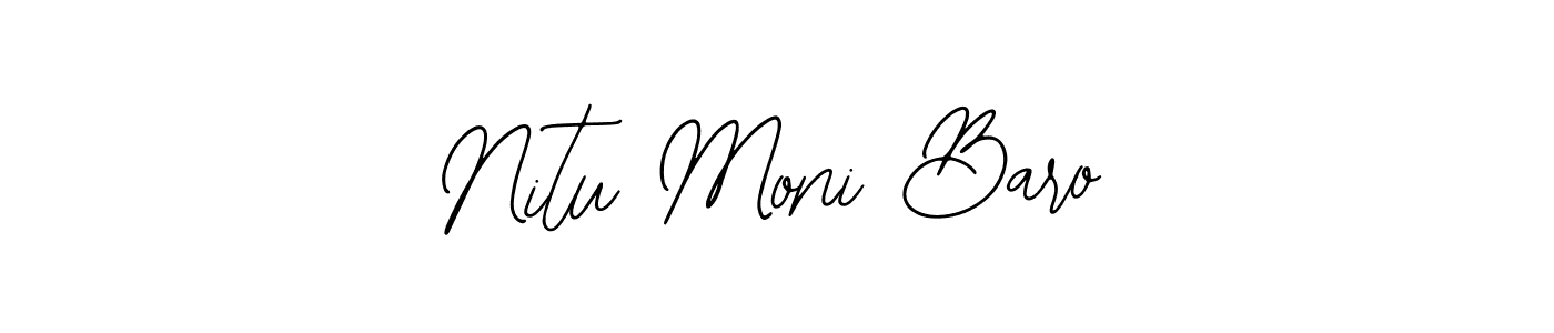 It looks lik you need a new signature style for name Nitu Moni Baro. Design unique handwritten (Bearetta-2O07w) signature with our free signature maker in just a few clicks. Nitu Moni Baro signature style 12 images and pictures png