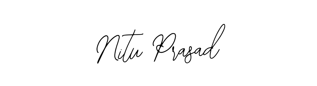 How to Draw Nitu Prasad signature style? Bearetta-2O07w is a latest design signature styles for name Nitu Prasad. Nitu Prasad signature style 12 images and pictures png