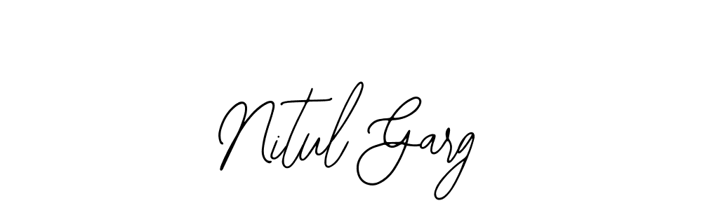 Make a beautiful signature design for name Nitul Garg. With this signature (Bearetta-2O07w) style, you can create a handwritten signature for free. Nitul Garg signature style 12 images and pictures png