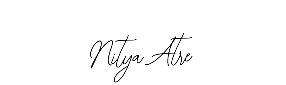 Make a beautiful signature design for name Nitya Atre. Use this online signature maker to create a handwritten signature for free. Nitya Atre signature style 12 images and pictures png
