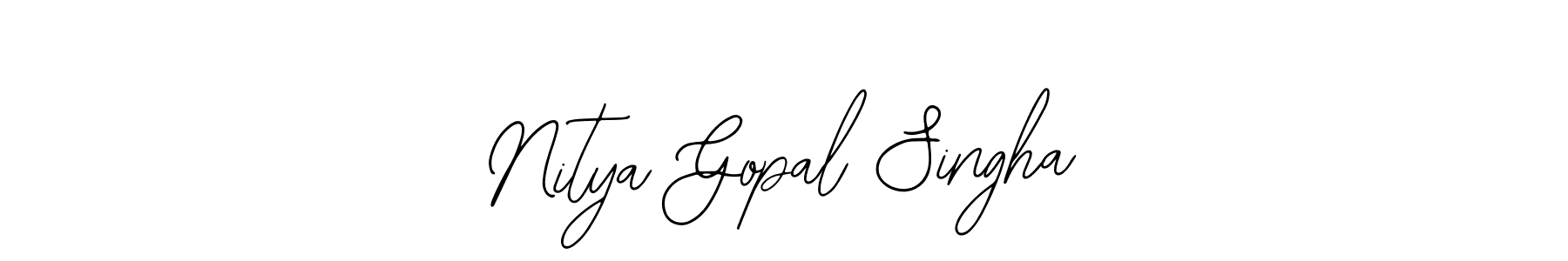 Make a beautiful signature design for name Nitya Gopal Singha. Use this online signature maker to create a handwritten signature for free. Nitya Gopal Singha signature style 12 images and pictures png