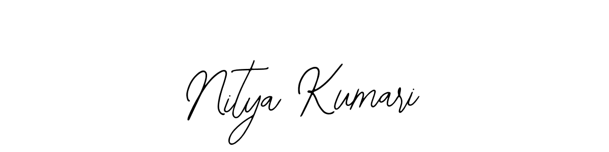 The best way (Bearetta-2O07w) to make a short signature is to pick only two or three words in your name. The name Nitya Kumari include a total of six letters. For converting this name. Nitya Kumari signature style 12 images and pictures png