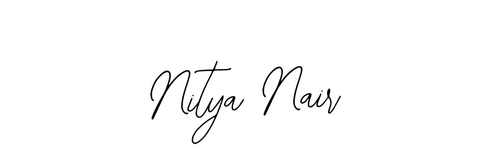 Make a beautiful signature design for name Nitya Nair. With this signature (Bearetta-2O07w) style, you can create a handwritten signature for free. Nitya Nair signature style 12 images and pictures png