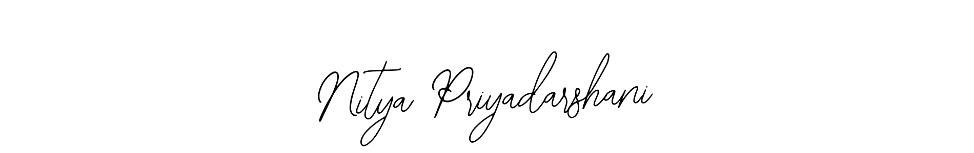 Create a beautiful signature design for name Nitya Priyadarshani. With this signature (Bearetta-2O07w) fonts, you can make a handwritten signature for free. Nitya Priyadarshani signature style 12 images and pictures png