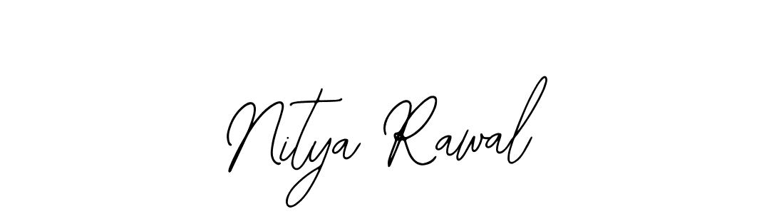 Also You can easily find your signature by using the search form. We will create Nitya Rawal name handwritten signature images for you free of cost using Bearetta-2O07w sign style. Nitya Rawal signature style 12 images and pictures png