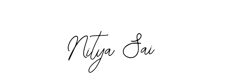 Nitya Sai stylish signature style. Best Handwritten Sign (Bearetta-2O07w) for my name. Handwritten Signature Collection Ideas for my name Nitya Sai. Nitya Sai signature style 12 images and pictures png