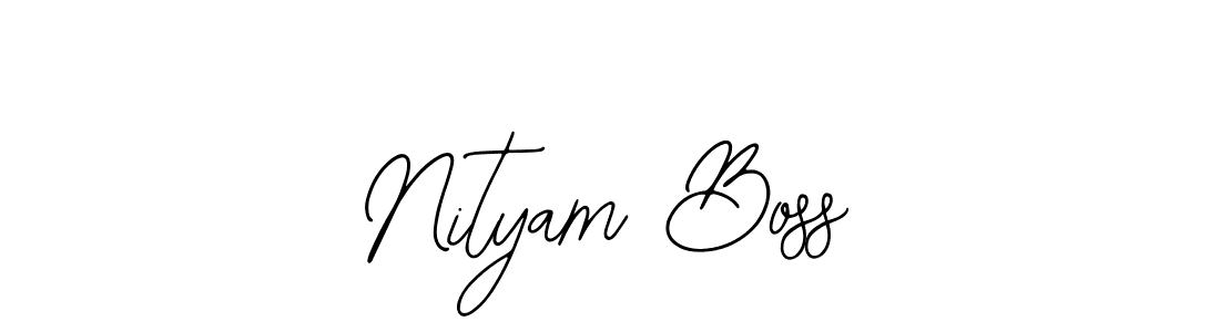 if you are searching for the best signature style for your name Nityam Boss. so please give up your signature search. here we have designed multiple signature styles  using Bearetta-2O07w. Nityam Boss signature style 12 images and pictures png