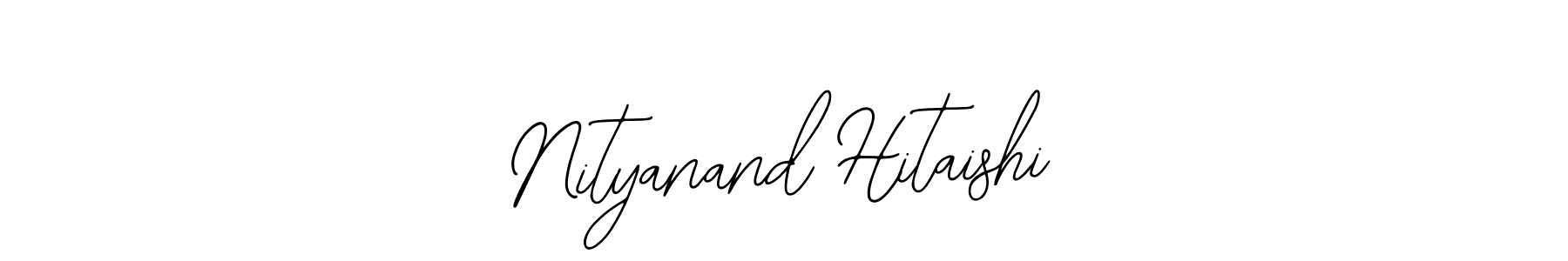 How to Draw Nityanand Hitaishi signature style? Bearetta-2O07w is a latest design signature styles for name Nityanand Hitaishi. Nityanand Hitaishi signature style 12 images and pictures png
